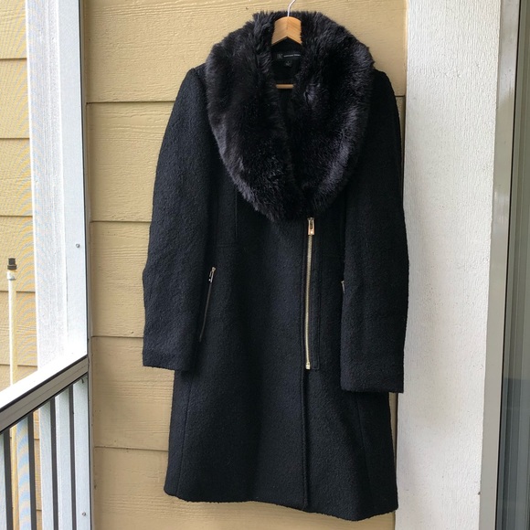 INC International Concepts Jackets & Blazers - INC International Concepts Black Coat